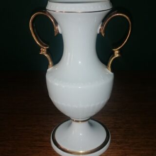 bavaria váza fehér arany füllel porcelán minőség yupie
