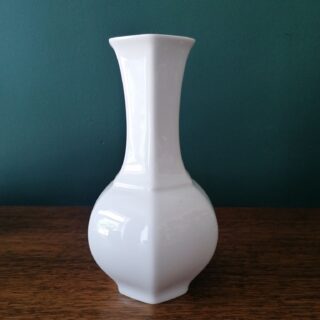 Fehér Bavaria porcelán váza, dekoráció, yupie