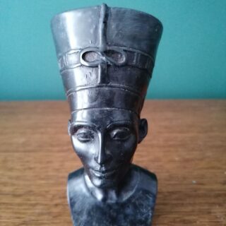 Nefertiti királynő mellszobor, dekoráció, yupie