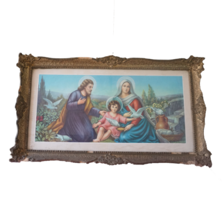 Jézus Máriával és Józseffel szentkép, dekoráció, képek, szentképek, yupie
