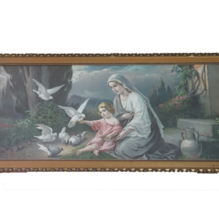 Giovanni reprodukció Mária a kis Jézussal poszterkép, dekoráció, képek, yupie