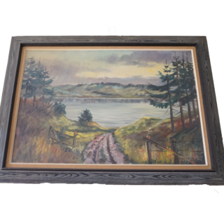 Marion Horn és Ellegörd festmény: Út a tóhoz (eredeti cím ismretlen), dekoráció, képek, yupie
