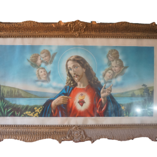 Jézust ábrázoló poszterkép, dekoráció, képek, szentképek, yupie