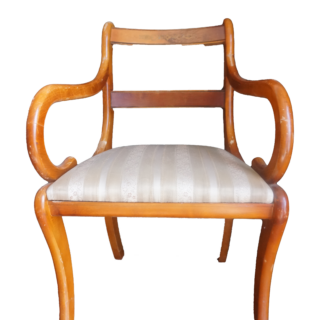 Intarziás cseresznye tömörfa szék (3drb.), bútorok, yupie
