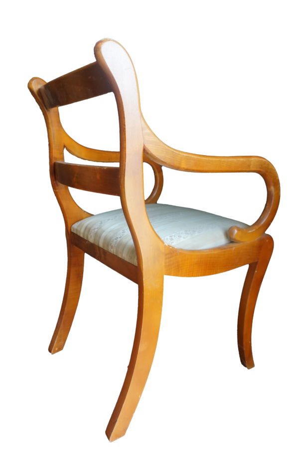 Intarziás cseresznye tömörfa szék (3drb.), bútorok, yupie