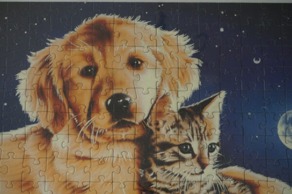 Puzzle kép (204 darabos, kerettel, üveg borítással), dekoráció, képek, yupie